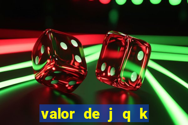 valor de j q k en blackjack